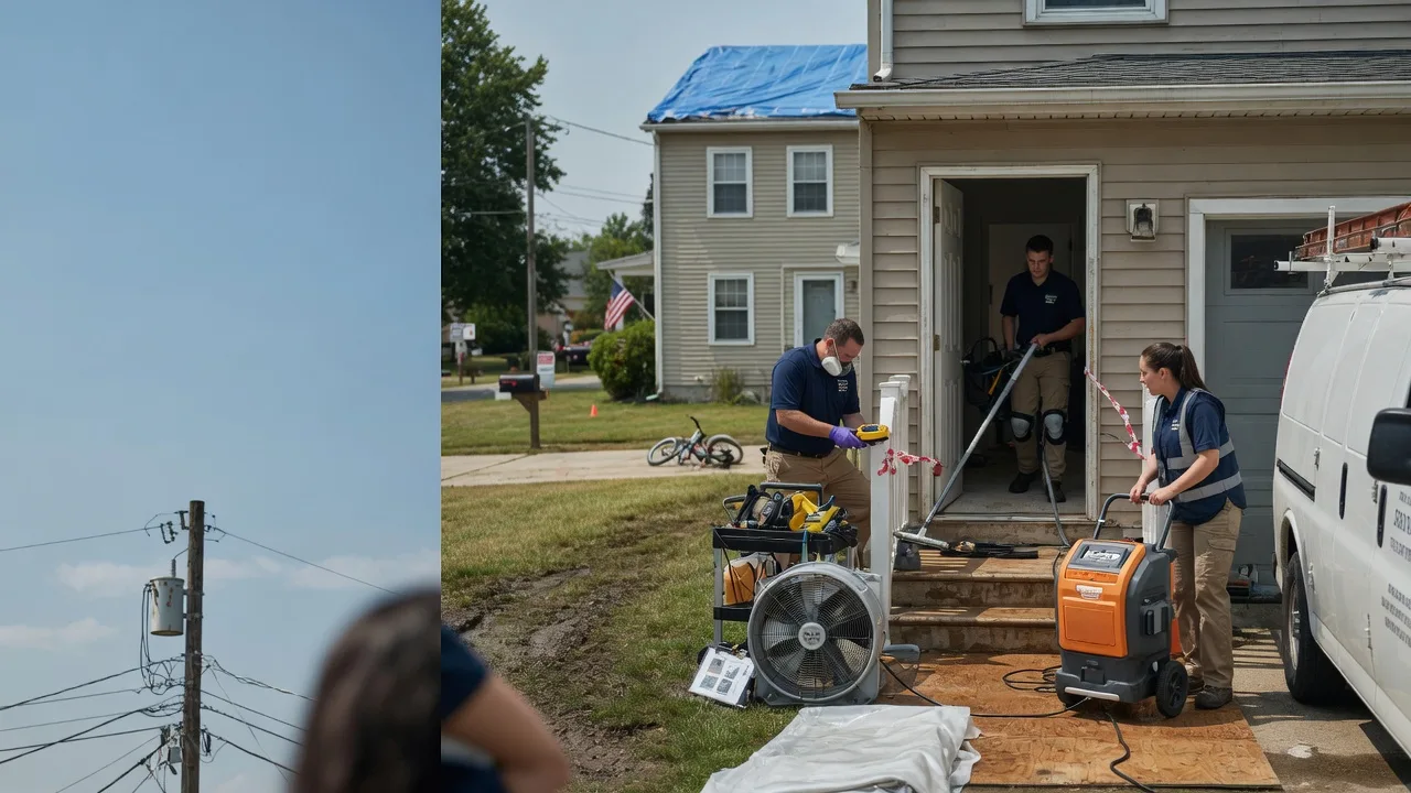 Water Damage Repair in Hicksville, OH near me